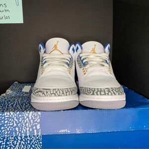 Air jordan 3 retro  white/metallic copper/ cement grey